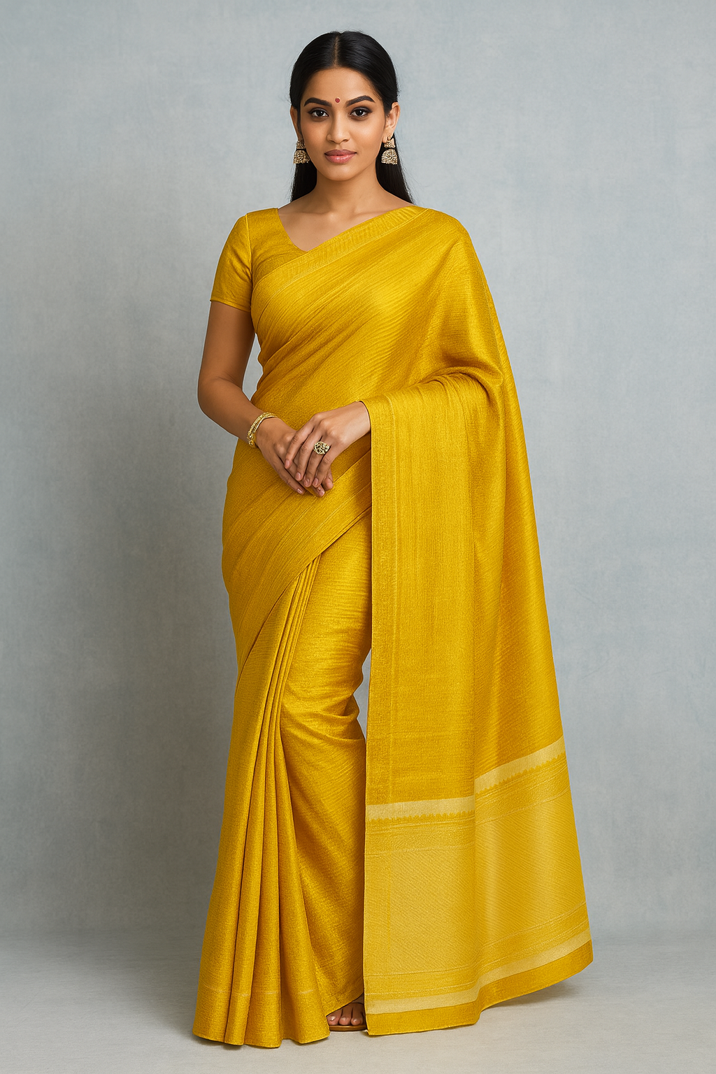 Beautiful Gold saree