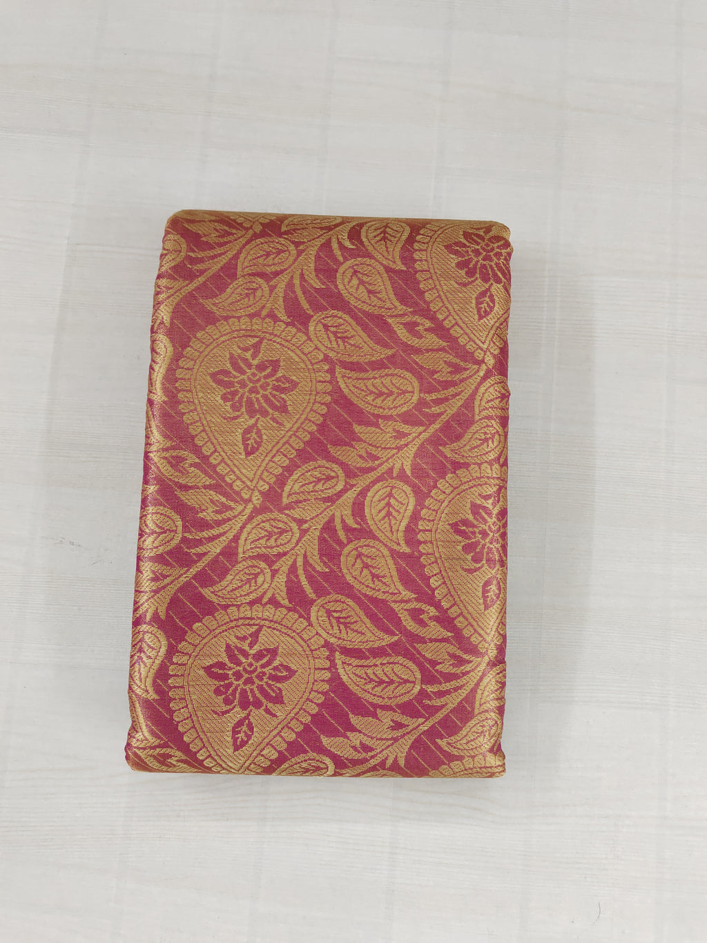 Semi work Blouse Pattu Saree