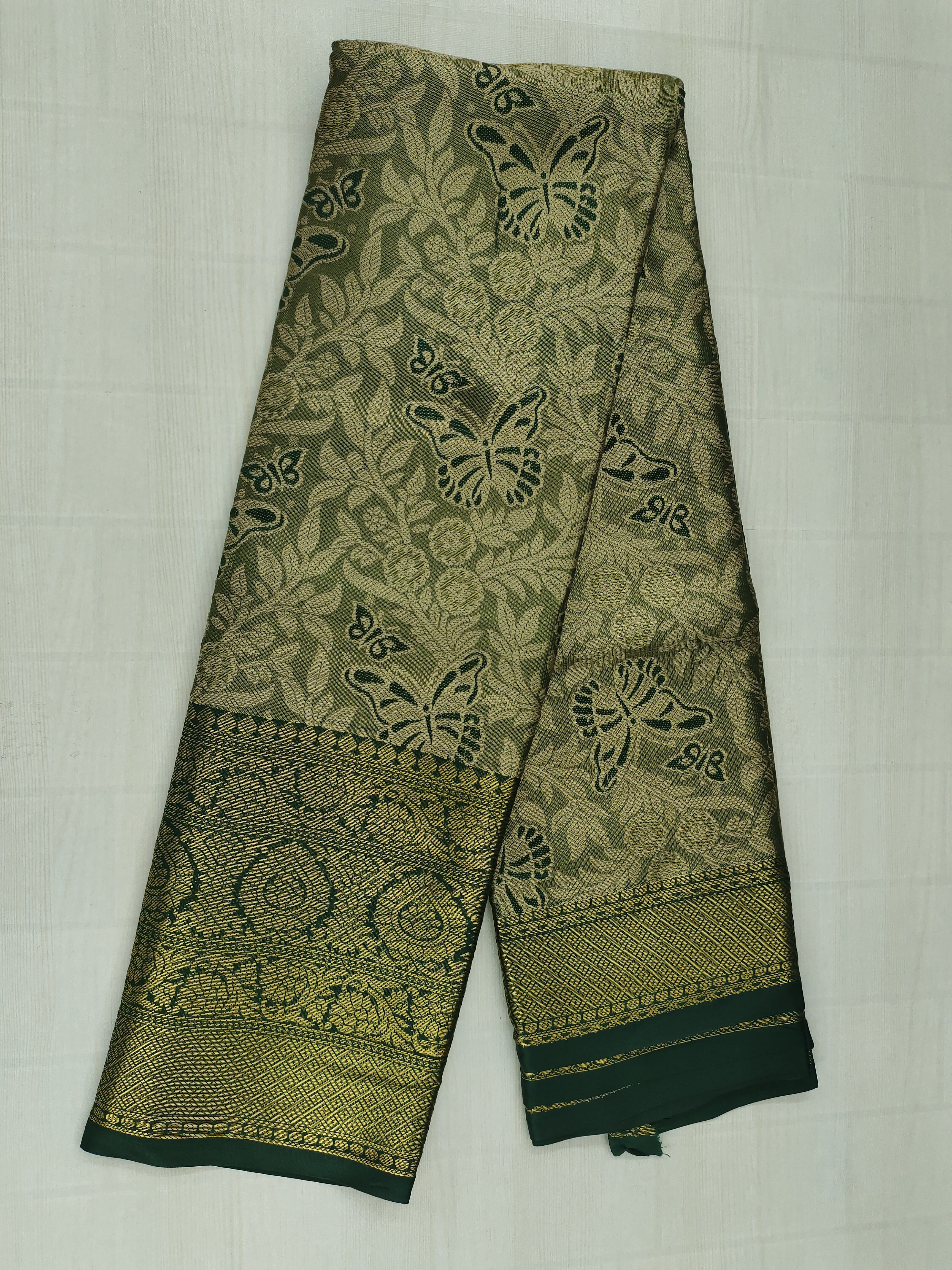 Butterfly Pattu Saree